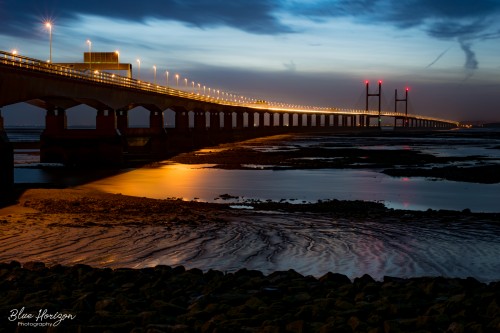 Blue Horizon Photography - Severn Beach - Severn Bridge